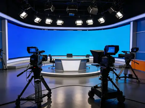 TV Broadcast Studio