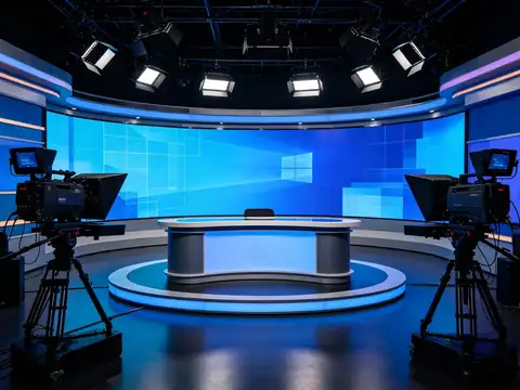 TV Broadcast Studio
